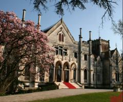Castello per il matrimonio visto dall'esterno