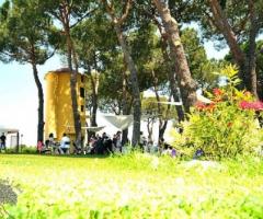 Ricevimento di nozze in giardino