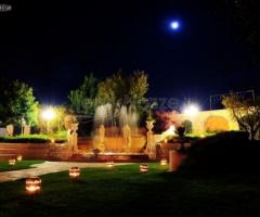 Vista notturna di Parco La Serra