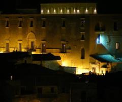 Palazzo Viceconte - Veduta di notte