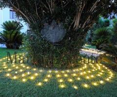 Luci per la location di matrimonio