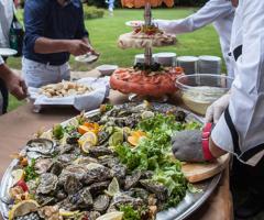 Ostriche al banchetto di matrimonio