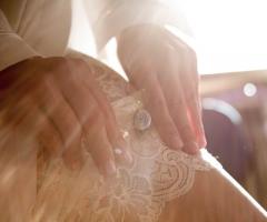 Foto dei preparativi della sposa