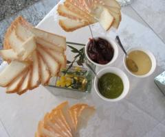 Buffet per l'antipasto di matrimonio