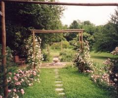 Giardino della location di nozze