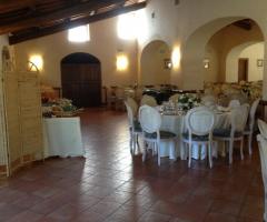 Sala interna per il ricevimento di nozze