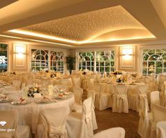 Sala interna per il ricevimento di matrimonio - Villa Pocci