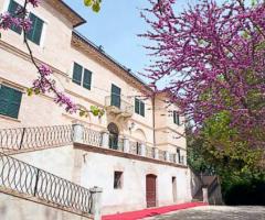 Facciata della villa per il matrimonio - Villa Lauri