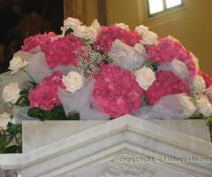 Addobbo floreale chiesa