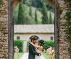 ingresso dal giardino dell'Abbazia San Pietro in Valle