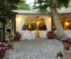 L'ingresso della sala per matrimonio