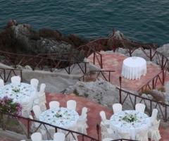 Ricevimento di matrimonio sul mare
