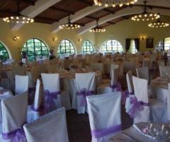 Sala per il ricevimento di matrimonio