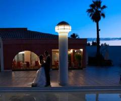 Terrazza romantica del resort Desìo