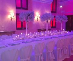 La tavola delle nozze a Palazzo Cardinal Cesi