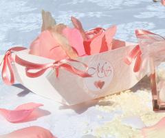 Papery Wedding - Cestino di petali