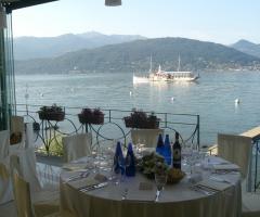 Sala vista lago Maggiore - Albergo Ristorante Belvedere
