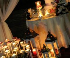 Allestimento della sala