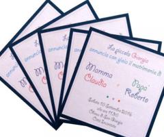 Nozzeggiando - Partecipazioni battesimo