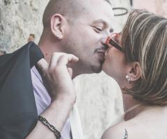 Sabrina Pezzoli Foto - Il bacio degli sposi