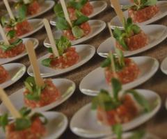 La Cinzia Banqueting - Presentazioni dei piatti per il matrimonio