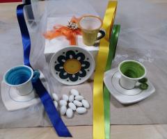 La Cornice di Andrea Casalino - Tazze c\piattino e ...colori.