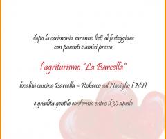 Partecipazioni Matrimonio – Cuori