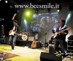 Esibizione live della band sul palco