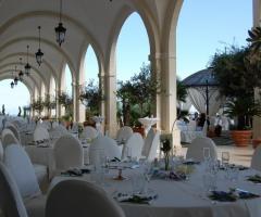 New Lions Ricevimenti - Portico per il ricevimento di matrimonio a Bari