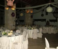 Pranio Group - Catering nella sala interna della location matrimonio