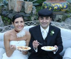 La Casa del Grecale - Due sposi durante il ricevimento nuziale