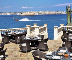Vista sull'Isola di Ortigia presso Grand Hotel Minareto