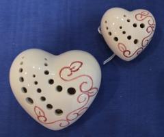 Bomboniere diffusori di profumo a forma di cuore - Bomboniere Roma Dimmi di Sì