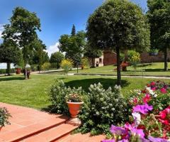 Matrimonio immerso nel verde