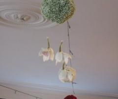 Composizione floreale per il matrimonio