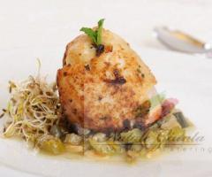 Piatto del buffet di nozze