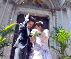 Bouquet bianco per la sposa