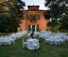 Allestimento nel parco - La Quiete di Mezzana