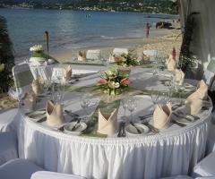 Dragonfly event&wedding planners - Tavolata matrimonio in spiaggia
