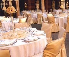 Palazzo Trecchi - Allestimento di classe per il rinfresco di nozze