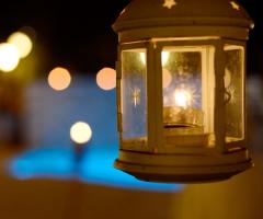 Poggio Ruppelt dal Tedesco 1930 - Allestimento di lanterne per il matrimonio