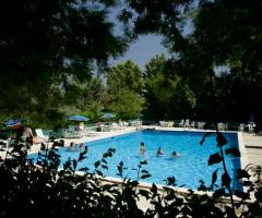 La piscina dell'Agriturismo Casa Mia