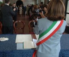 Foto della cerimonia di matrimonio