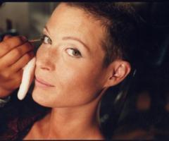 Trucco per la televisione (attrice Jane Alexander)
