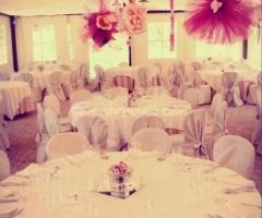 Valle Giulia - La sala interna per il rinfresco di matrimonio