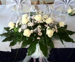 Centrotavola floreale per il matrimonio