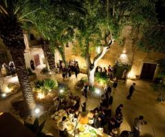 Torre del Parco - Ricevimento di nozze serale nel Giardino d'inverno della Torre