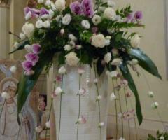 Addobbo floreale chiesa