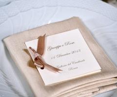 Apparecchiatura per le nozze in tema Il Gattopardo