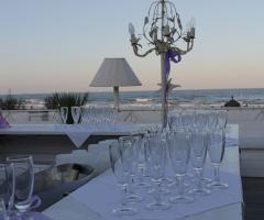 Bar con terrazza sul mare del BBK